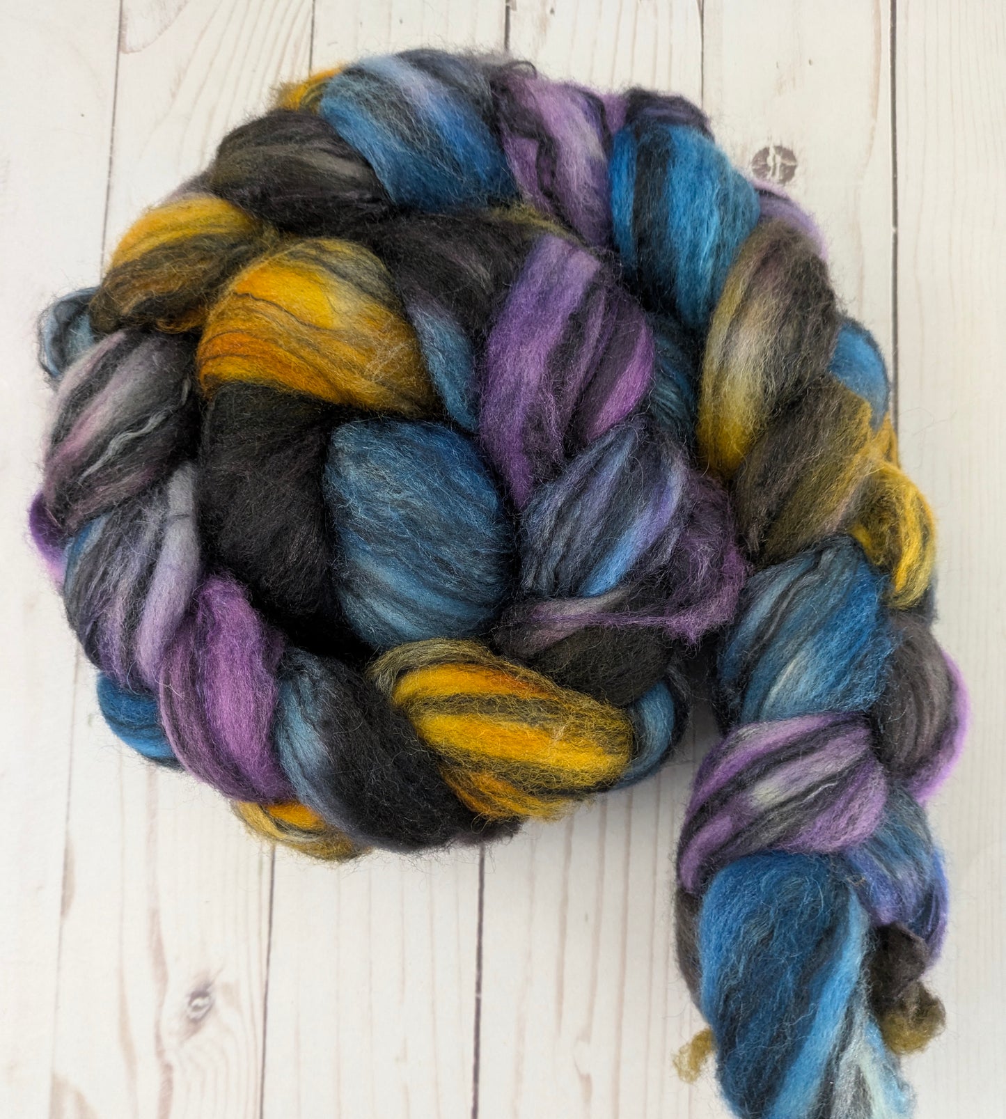 Incantation - polwarth silk custom blended fiber