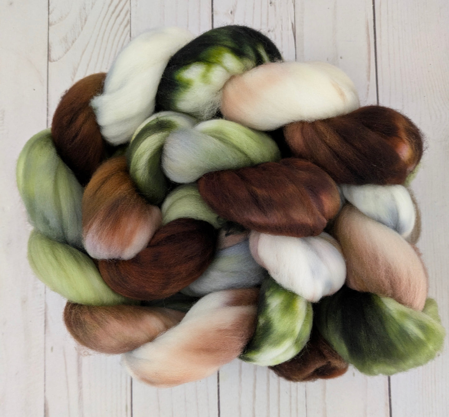 Barrow Downs - superwash merino sock fiber 4.6 oz