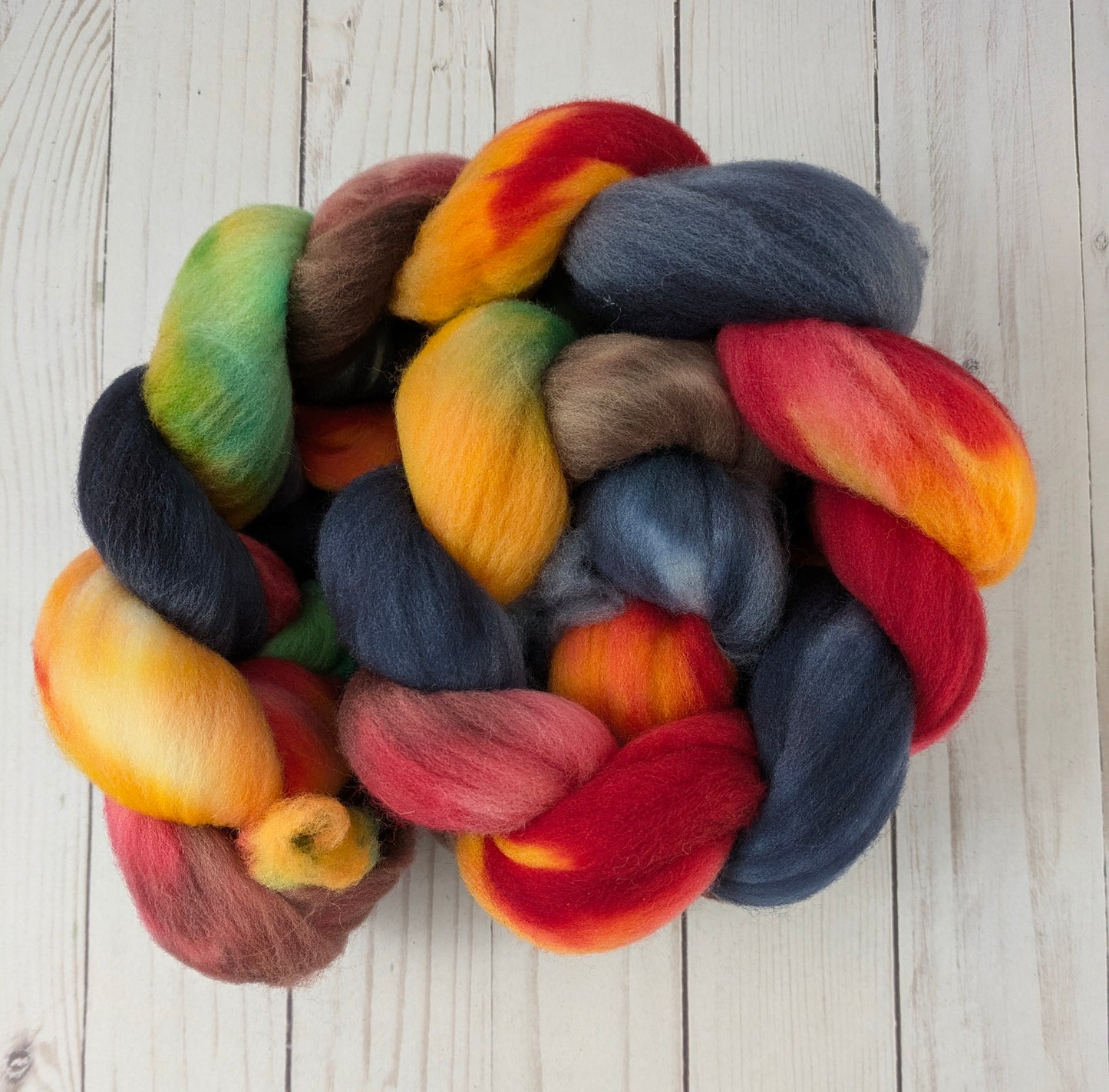 Luminary - dyed targhee fiber 4.6 oz