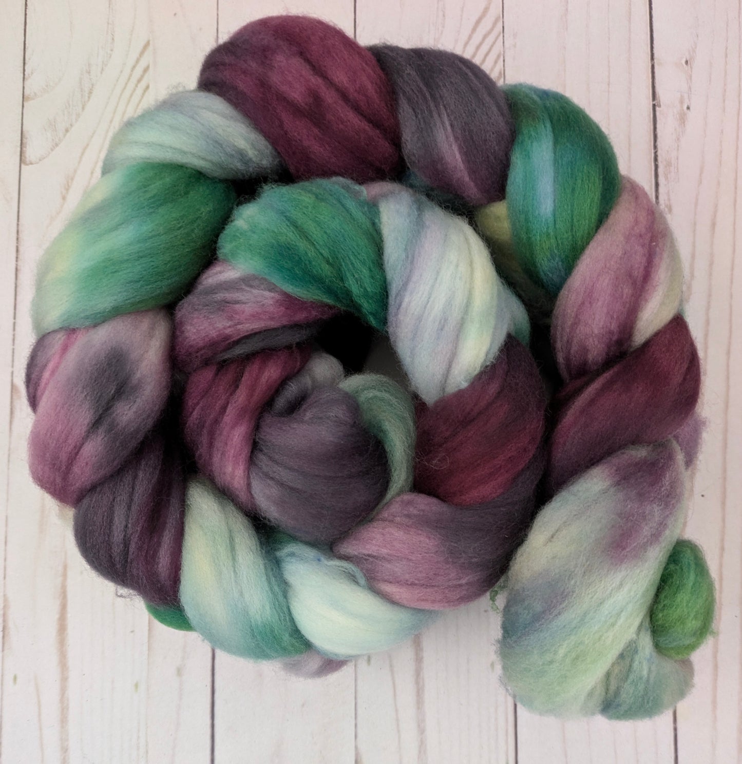 Wild Hunt - superwash merino sock fiber 4.3 oz