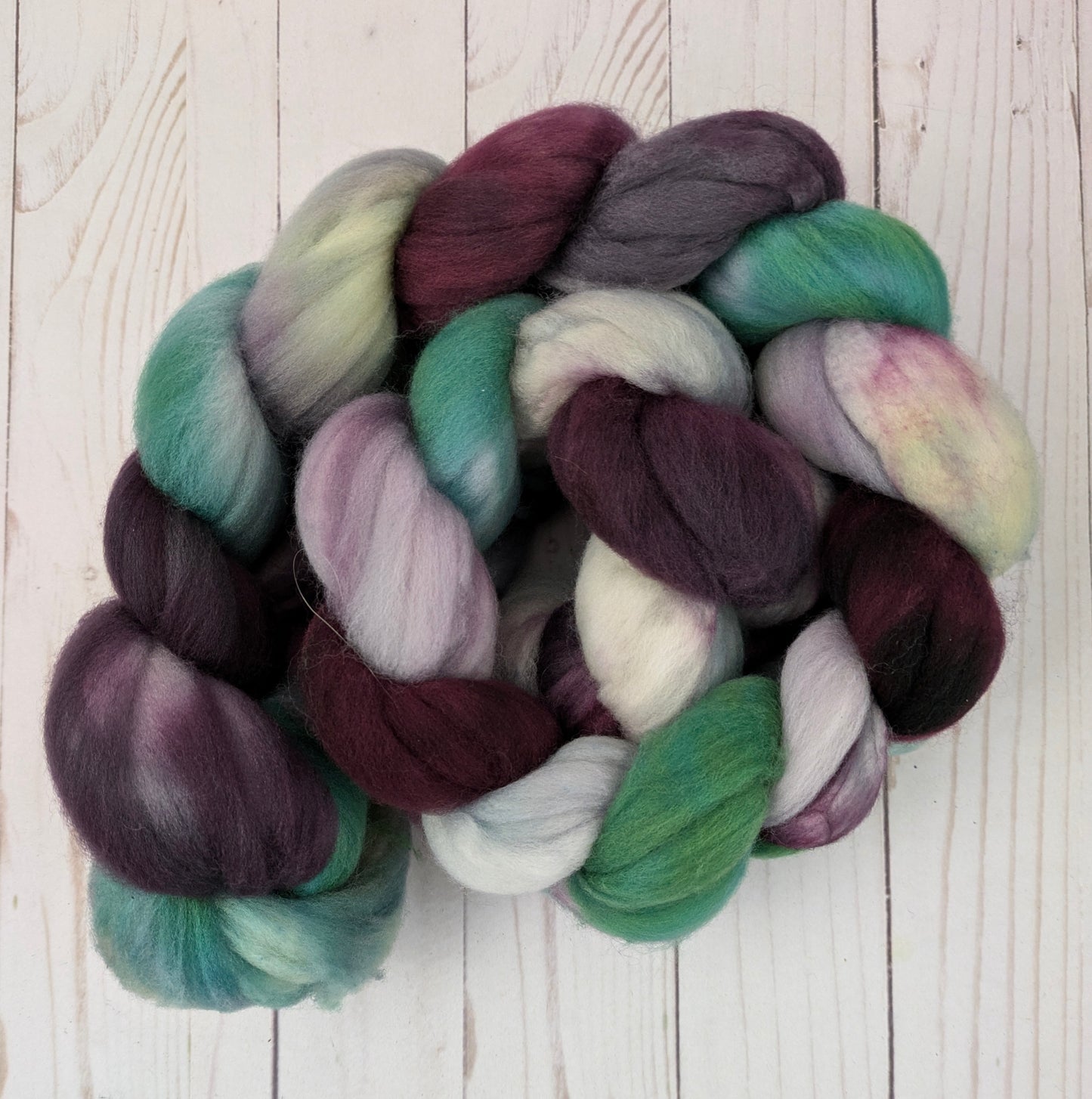 Wild Hunt - superwash merino sock fiber 4.3 oz