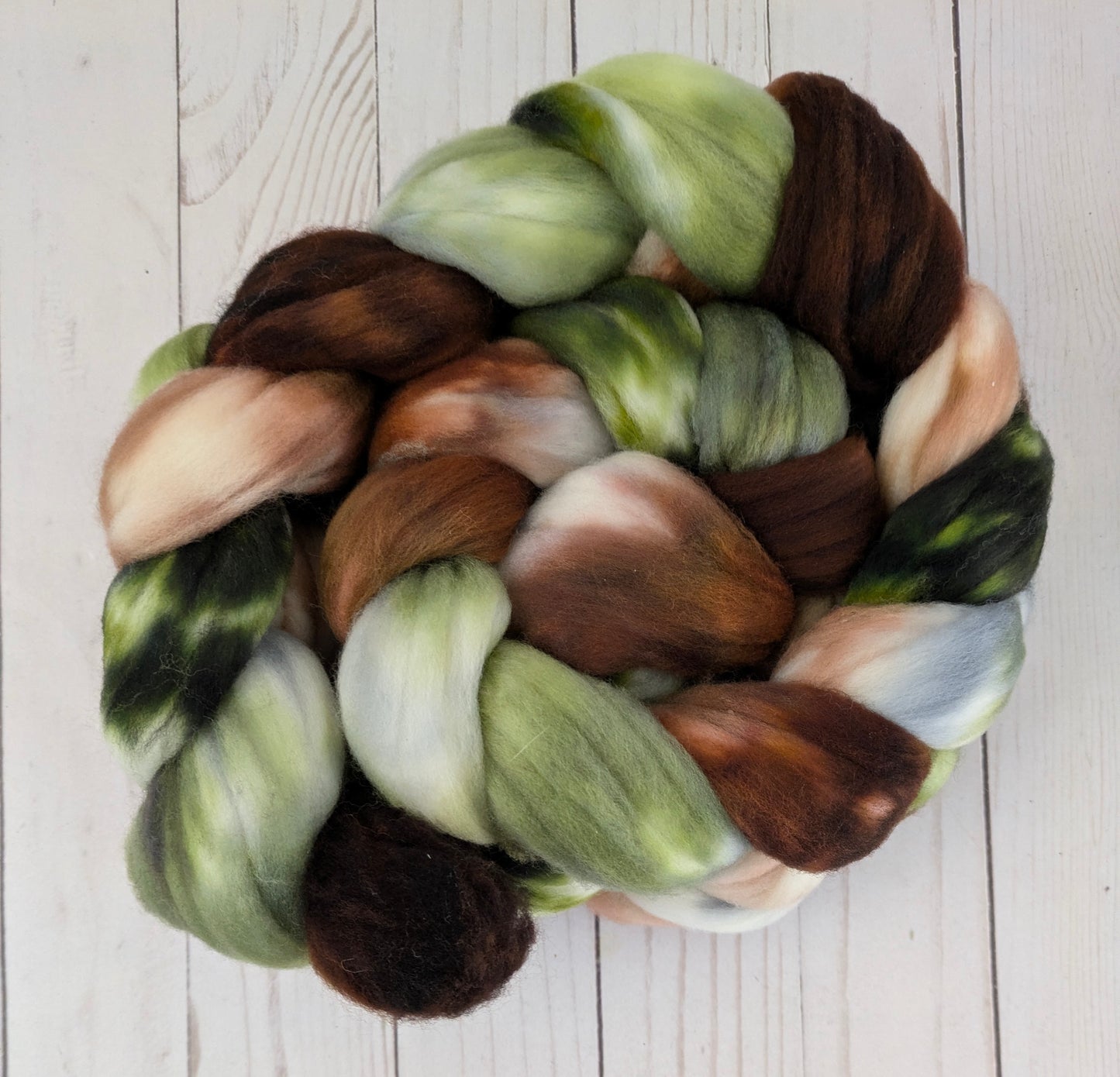 Barrow Downs - superwash merino sock fiber 4.6 oz