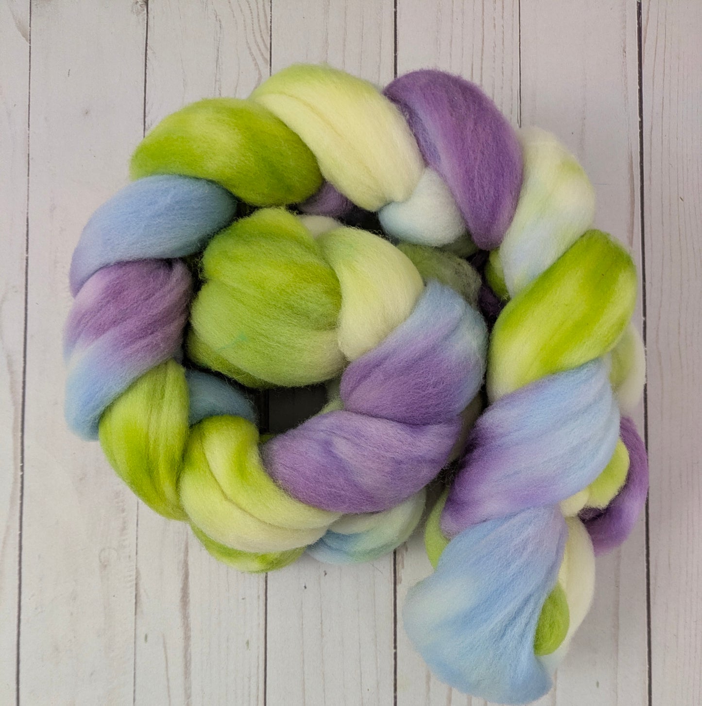 Highland Heather - dyed targhee fiber 4.0 oz