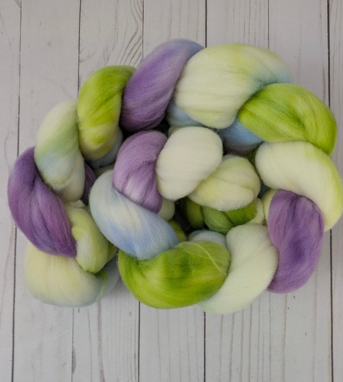 Highland Heather - dyed targhee fiber 4.0 oz