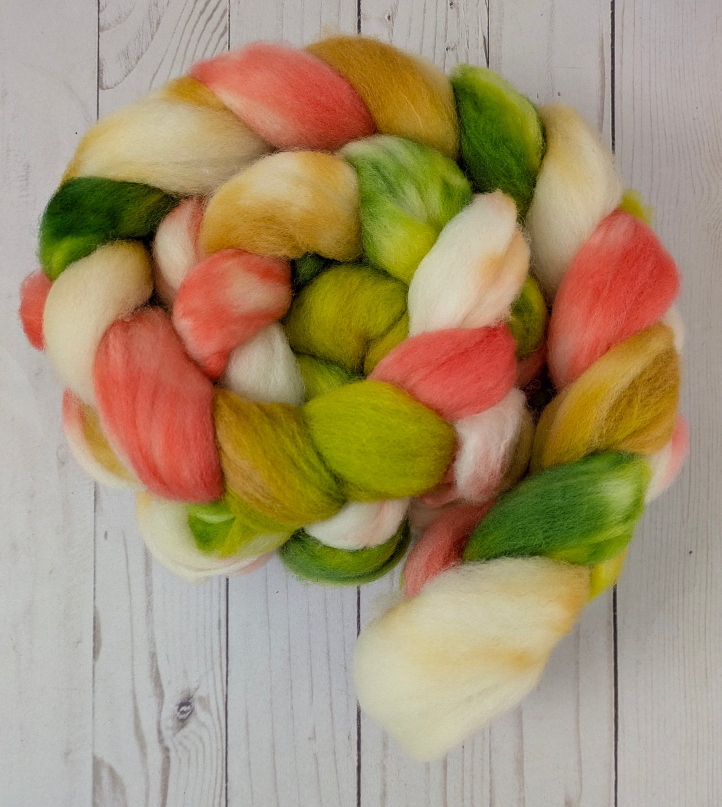 Spring Court - superwash BFL fiber 5.0 oz
