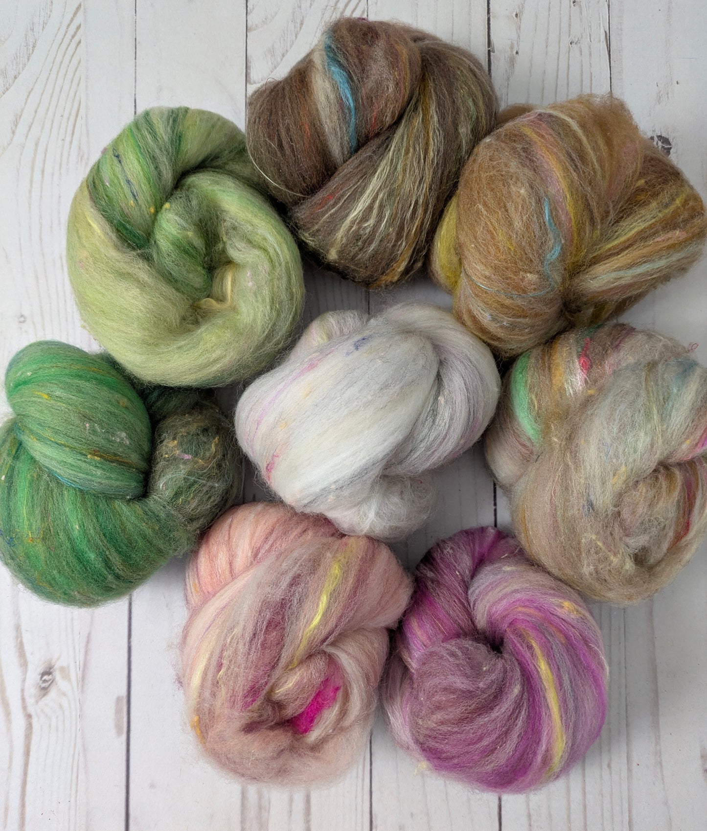 Hope is a Thing with Feathers - blended nest set 4.5+ oz