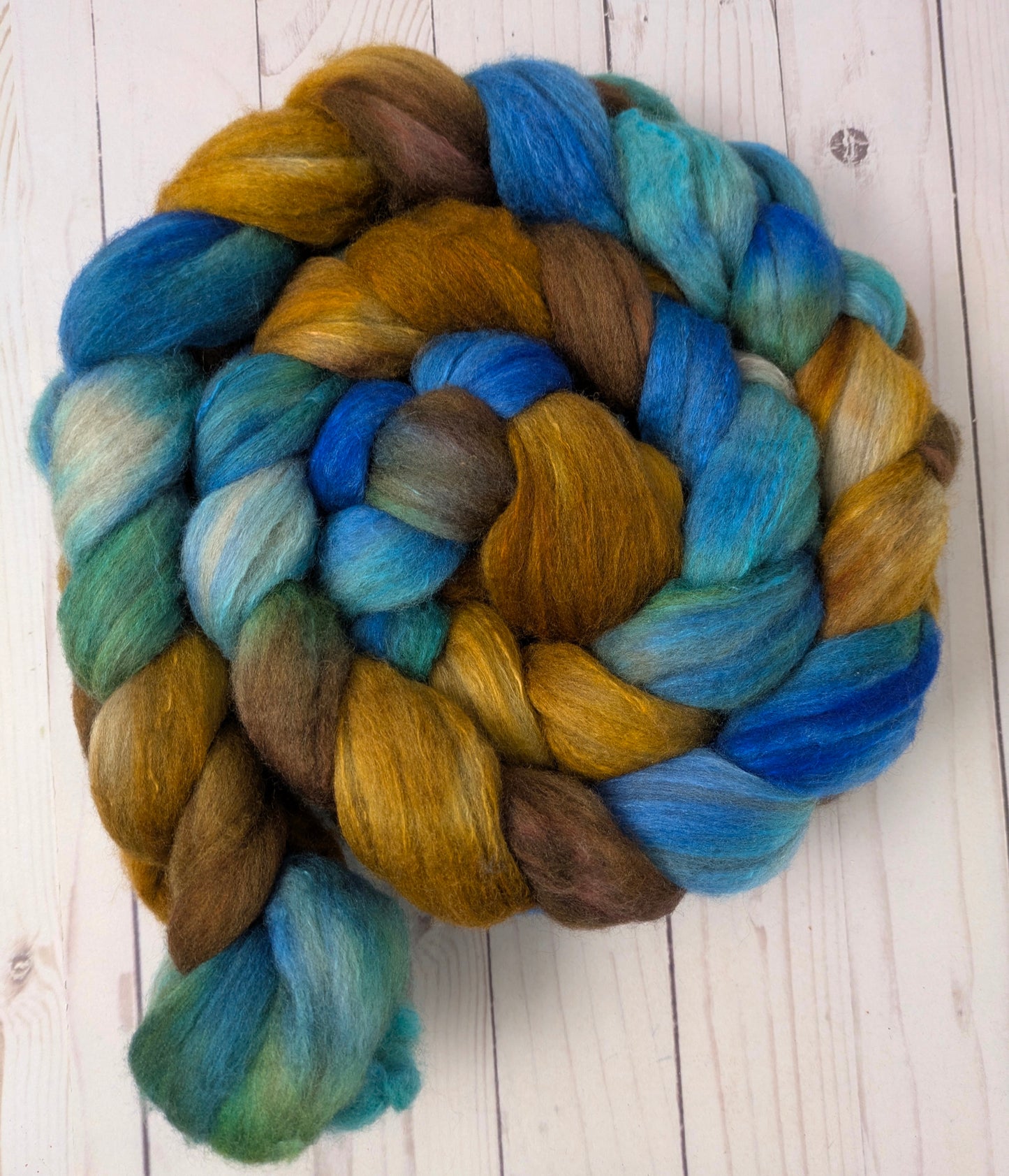 Dwarrowdelf - polwarth yak silk blend fiber 6.2 oz