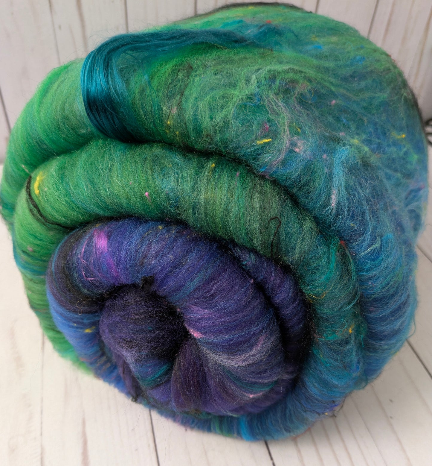 Starling - textured gradient batt 4.3 oz