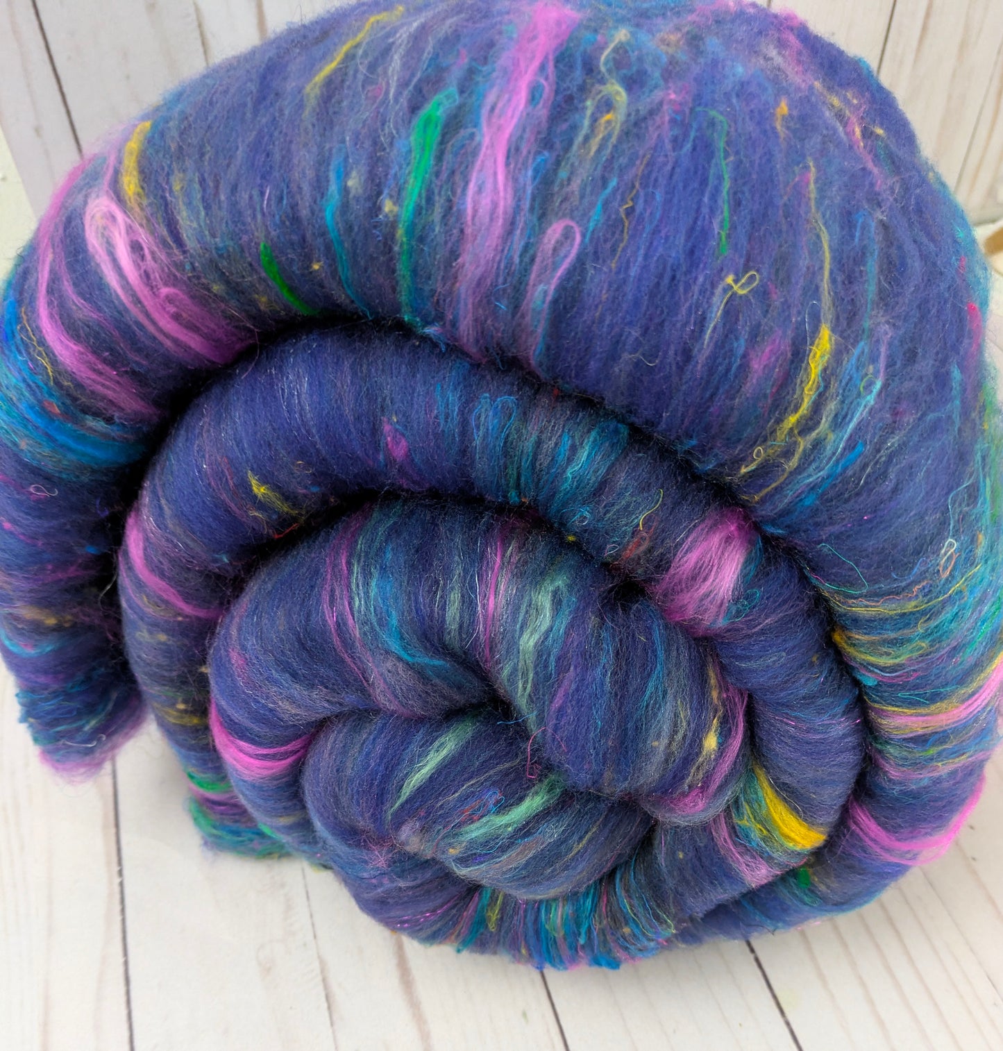 Starfall sparkle batt 4.2 oz