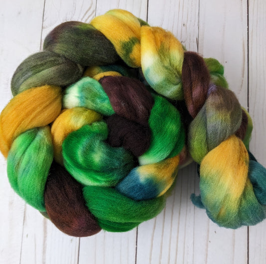 Fangorn Forest- targhee fiber 4.4 oz